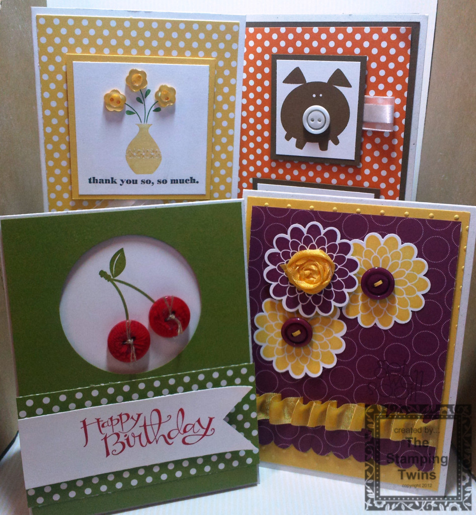 Button Buddies Card Class The Stamping Twins